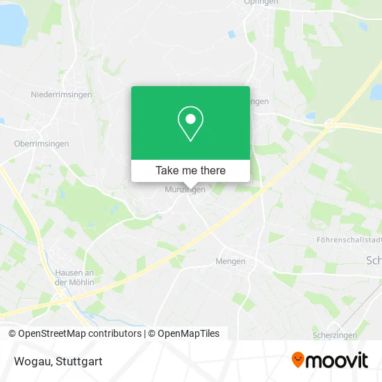 Карта Wogau