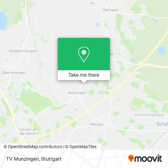 Карта TV Munzingen