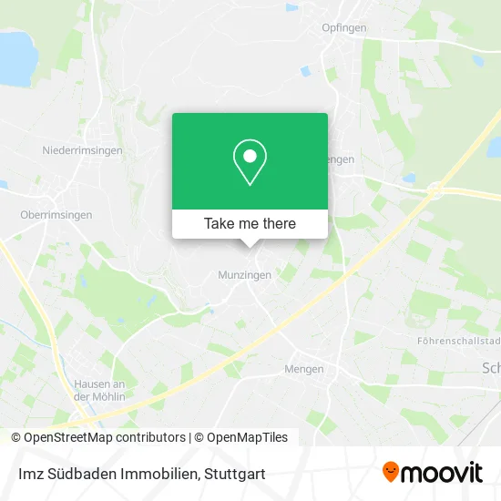 Карта Imz Südbaden Immobilien