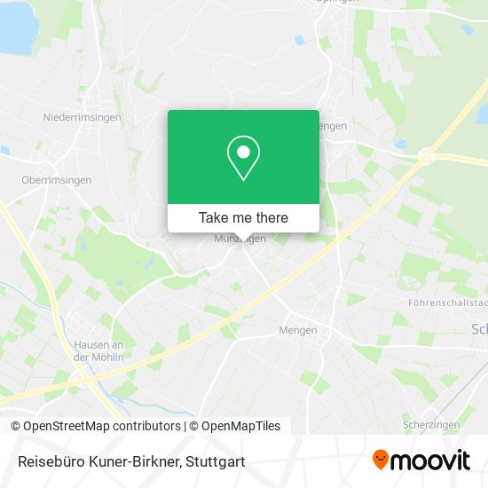 Reisebüro Kuner-Birkner map