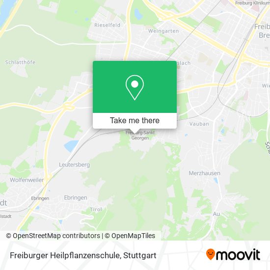 Freiburger Heilpflanzenschule map