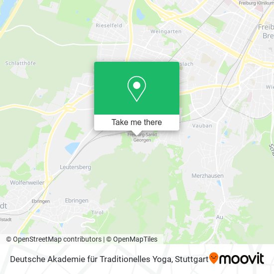 Deutsche Akademie für Traditionelles Yoga map