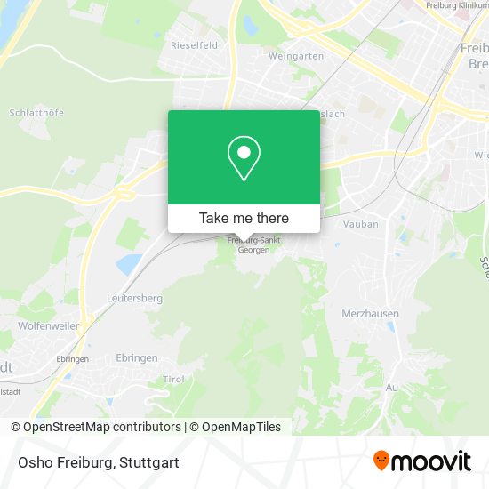 Osho Freiburg map