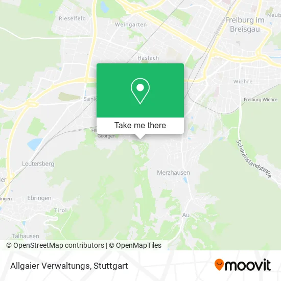Карта Allgaier Verwaltungs
