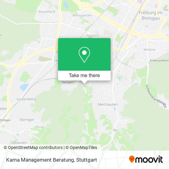Kama Management Beratung map
