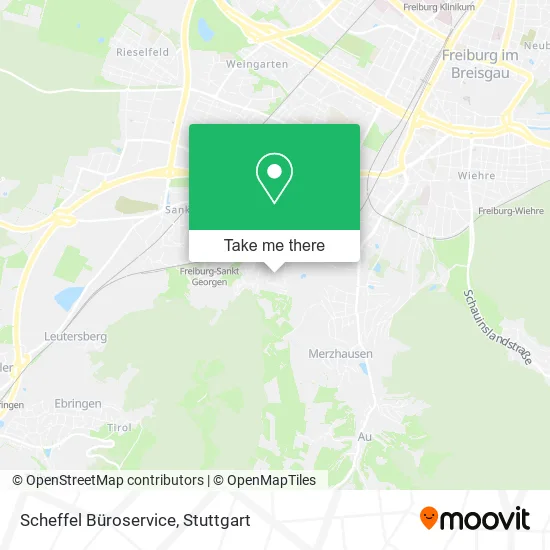 Карта Scheffel Büroservice