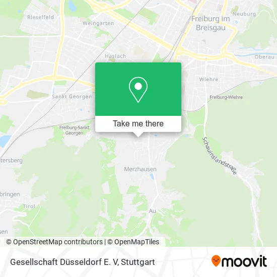 Карта Gesellschaft Düsseldorf E. V