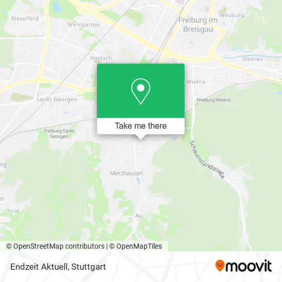 Карта Endzeit Aktuell