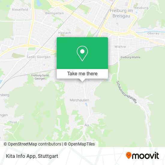 Kita Info App map