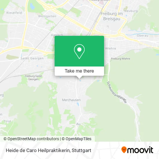 Карта Heide de Caro Heilpraktikerin