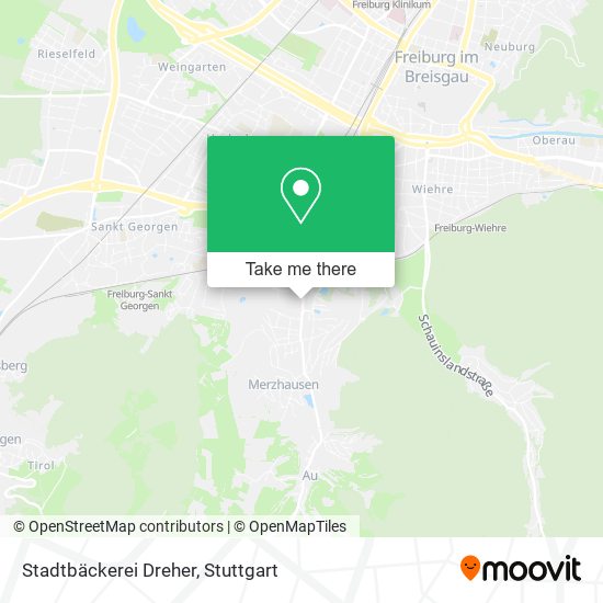 Stadtbäckerei Dreher map