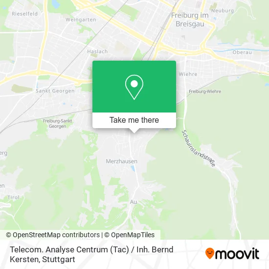 Карта Telecom. Analyse Centrum (Tac) / Inh. Bernd Kersten
