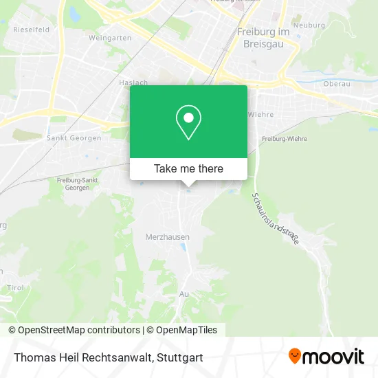 Карта Thomas Heil Rechtsanwalt