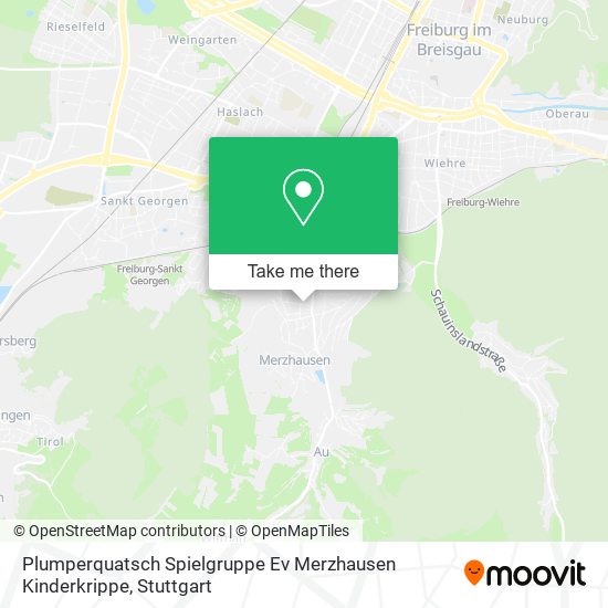 Plumperquatsch Spielgruppe Ev Merzhausen Kinderkrippe map