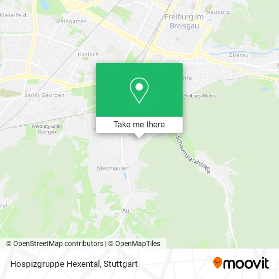 Карта Hospizgruppe Hexental