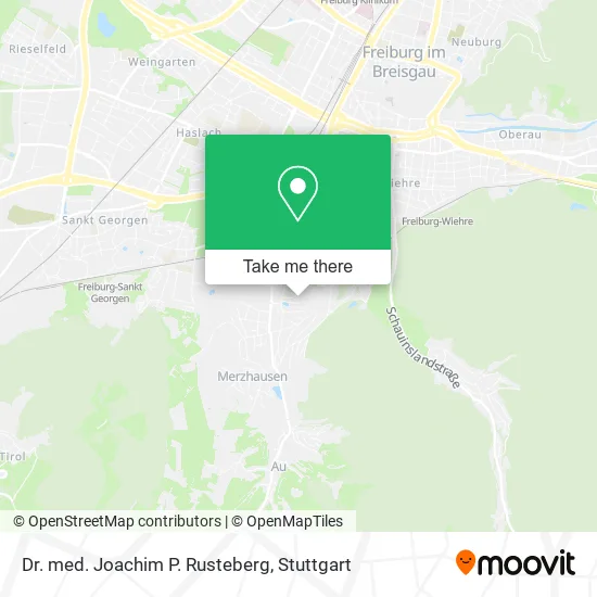 Карта Dr. med. Joachim P. Rusteberg