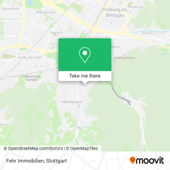 Карта Fehr Immobilien