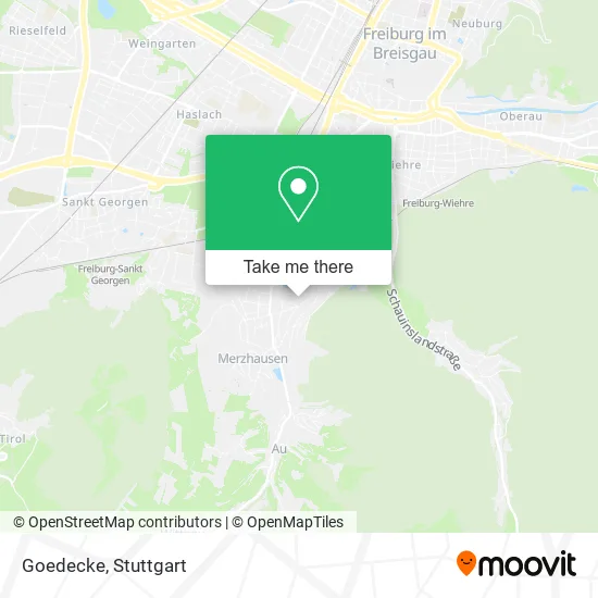 Карта Goedecke
