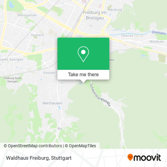 Карта Waldhaus Freiburg