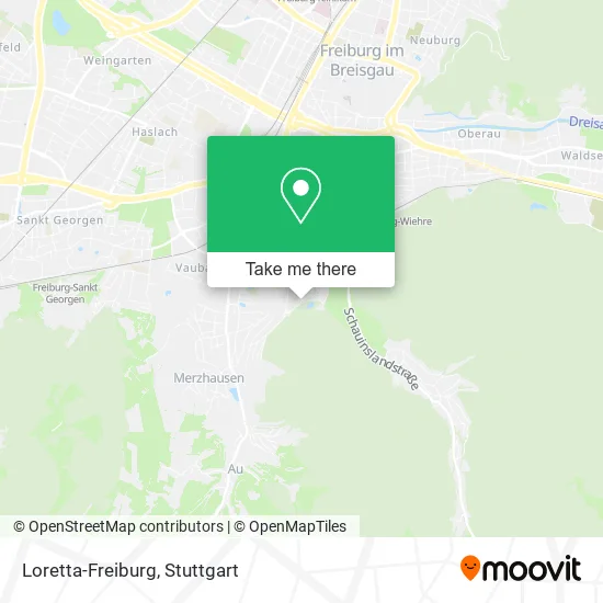 Карта Loretta-Freiburg