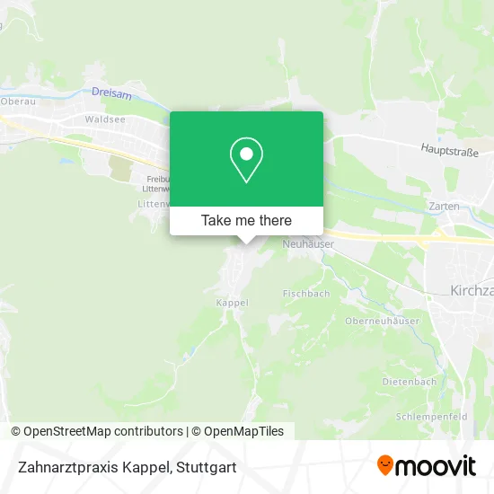 Карта Zahnarztpraxis Kappel