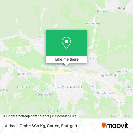 Althaus GmbH&Co.Kg, Garten map