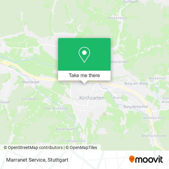 Marranet Service map