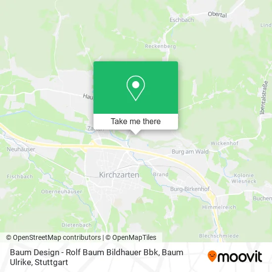 Карта Baum Design - Rolf Baum Bildhauer Bbk, Baum Ulrike