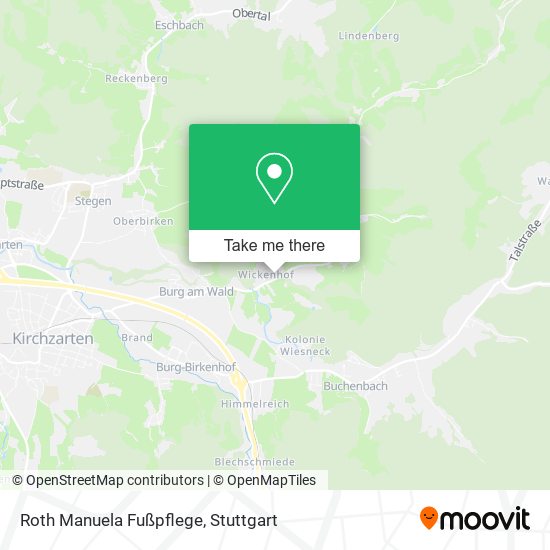 Roth Manuela Fußpflege map