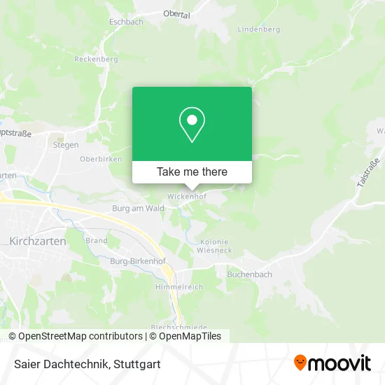 Карта Saier Dachtechnik