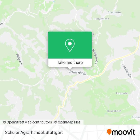 Schuler Agrarhandel map