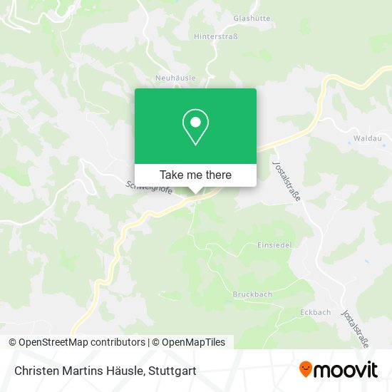 Christen Martins Häusle map
