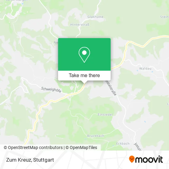 Карта Zum Kreuz