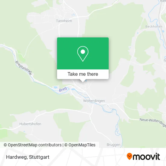 Карта Hardweg