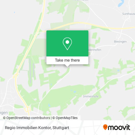 Regio Immobilien Kontor map