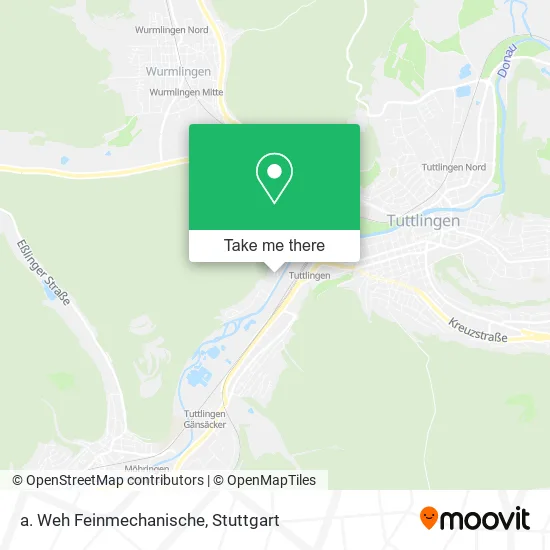 Карта a. Weh Feinmechanische