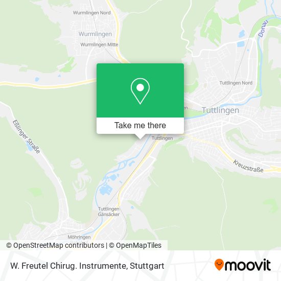 Карта W. Freutel Chirug. Instrumente