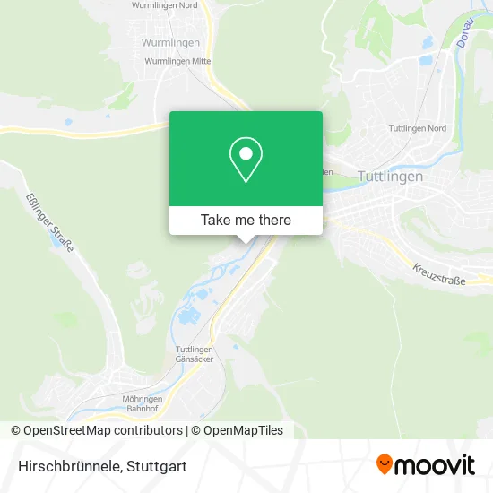 Карта Hirschbrünnele