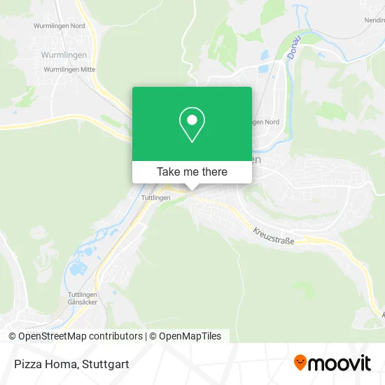 Карта Pizza Homa