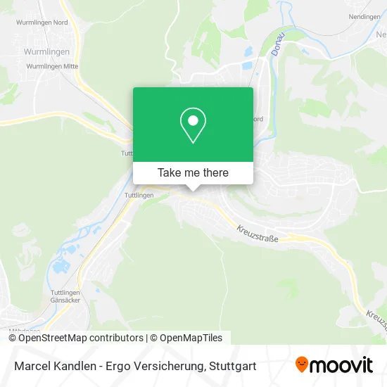Карта Marcel Kandlen - Ergo Versicherung