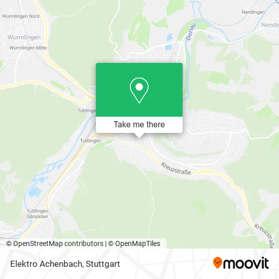 Карта Elektro Achenbach