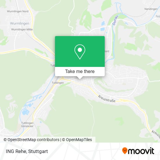 Карта ING Rehe