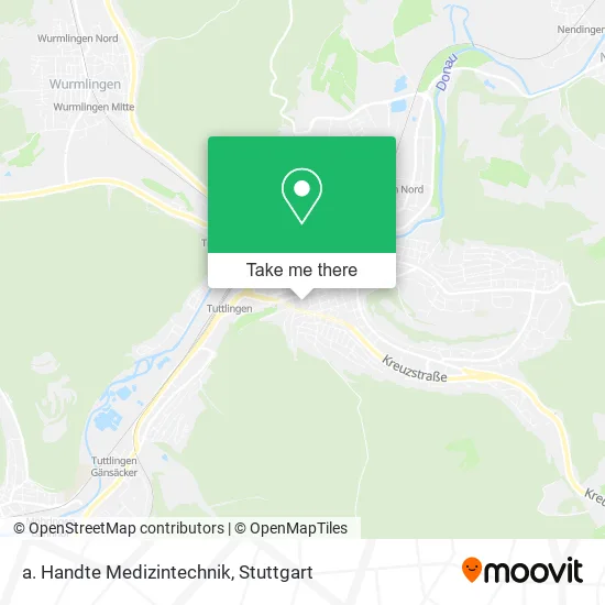 Карта a. Handte Medizintechnik