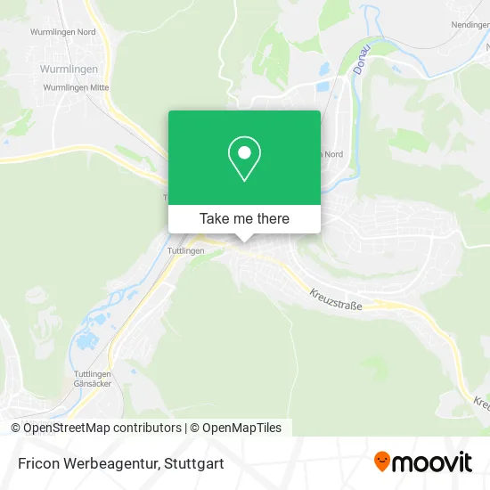 Карта Fricon Werbeagentur