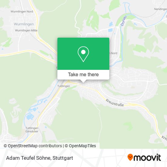 Adam Teufel Söhne map