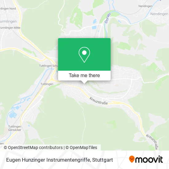 Карта Eugen Hunzinger Instrumentengriffe