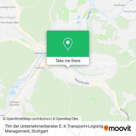 Карта Tlm der Unternehmerberater E. K Transport+Logistig Management