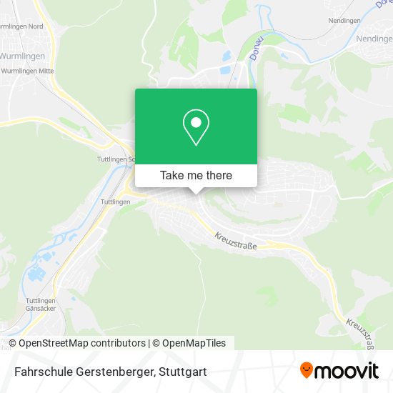 Fahrschule Gerstenberger map