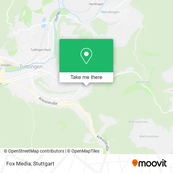 Карта Fox Media
