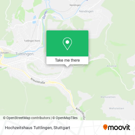 Карта Hochzeitshaus Tuttlingen